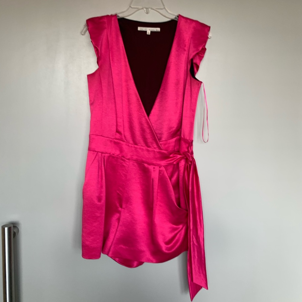 Cute Rachel Roy Fucshia Romper